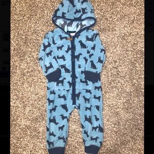 Fleece Jumpsuit for baby boy